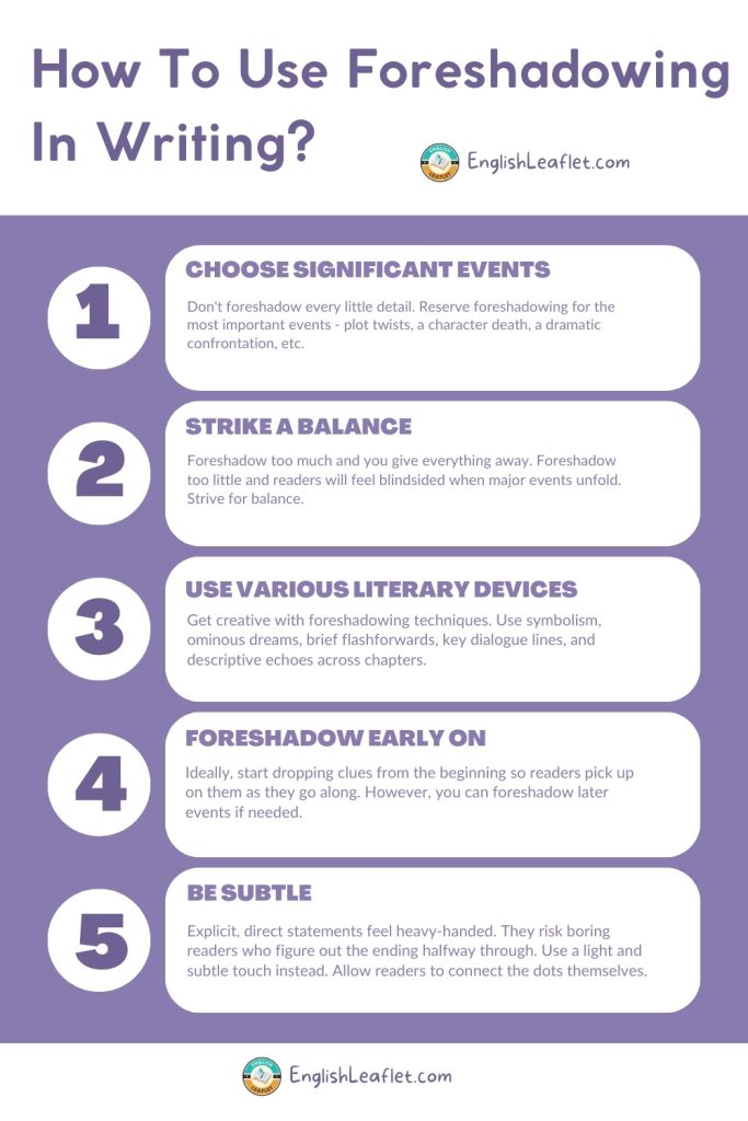 How To Use Foreshadowing In Writing? 5 Examples in Literature