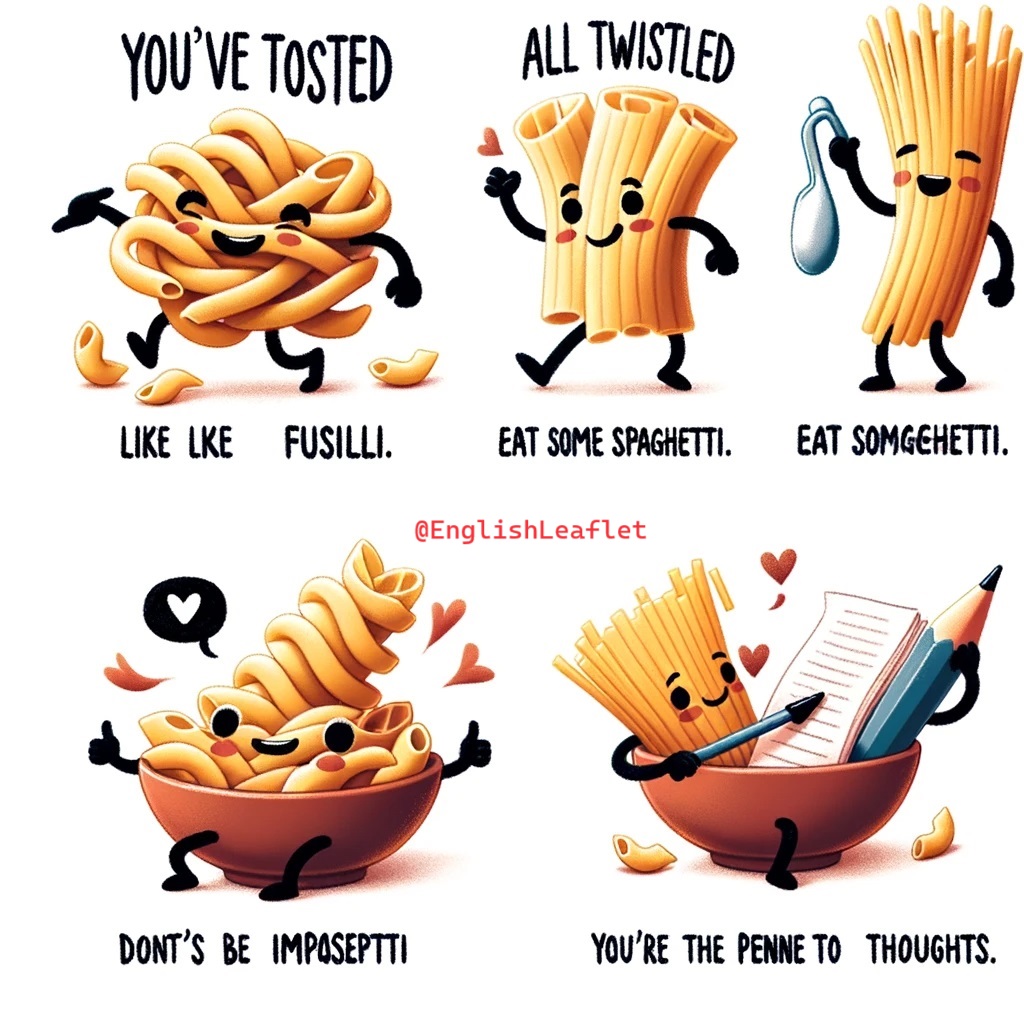 150 One Liner Funny Pasta Puns EnglishLeaflet