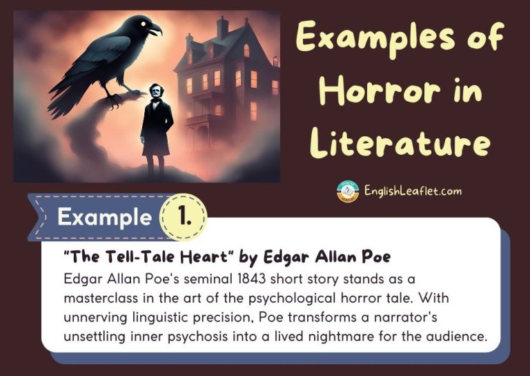 Examples of Horror in Literature