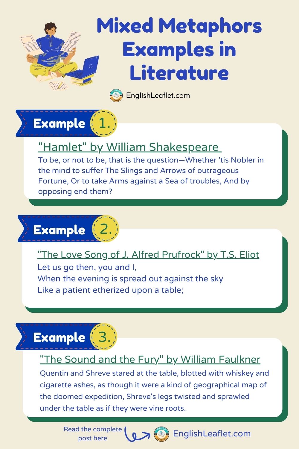 Mixed Metaphors (5 Examples in Literature) - EnglishLeaflet