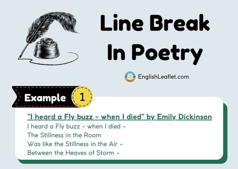 5 Examples of Line Break In Poetry