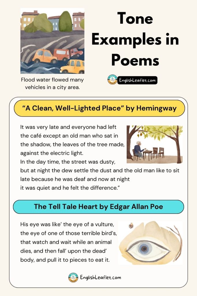 Tone Examples in Poems - EnglishLeaflet