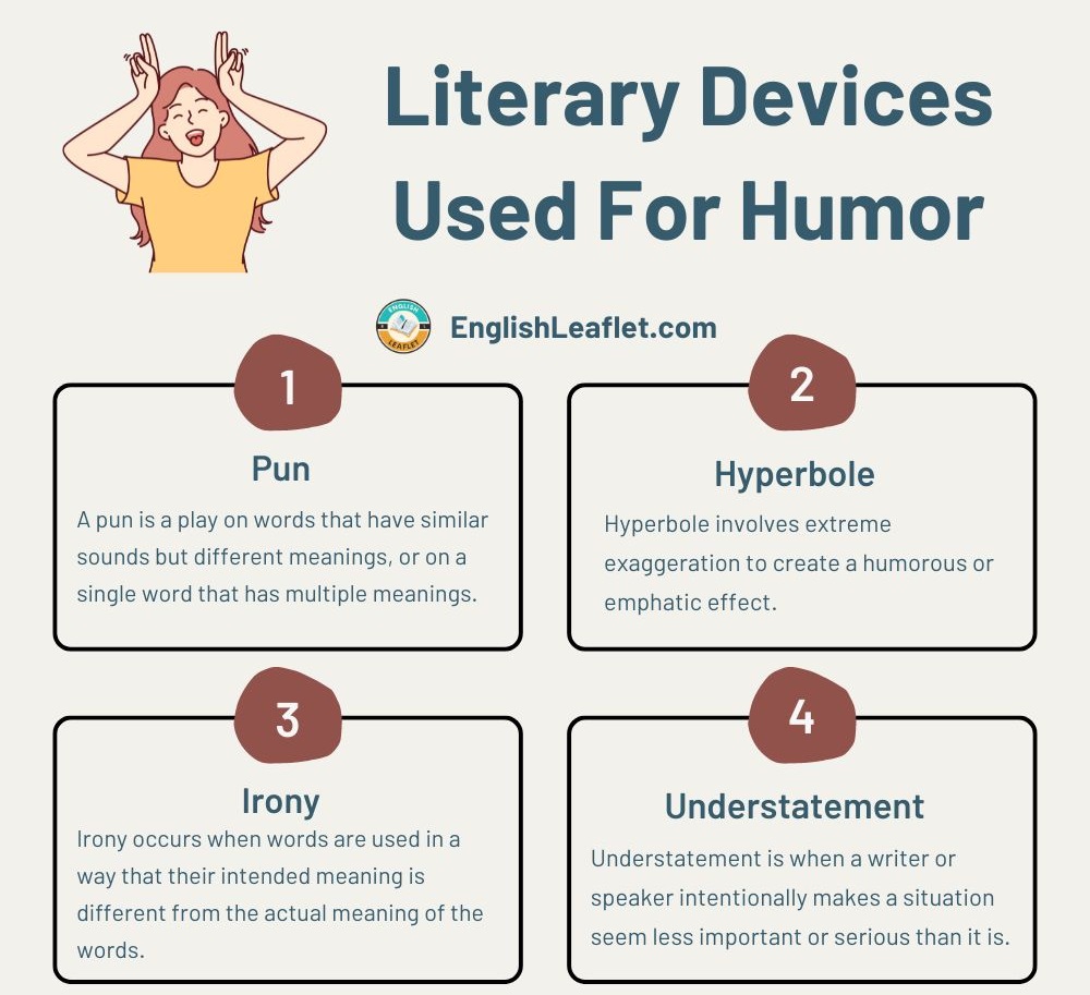 10 Literary Devices Used For Humor - EnglishLeaflet