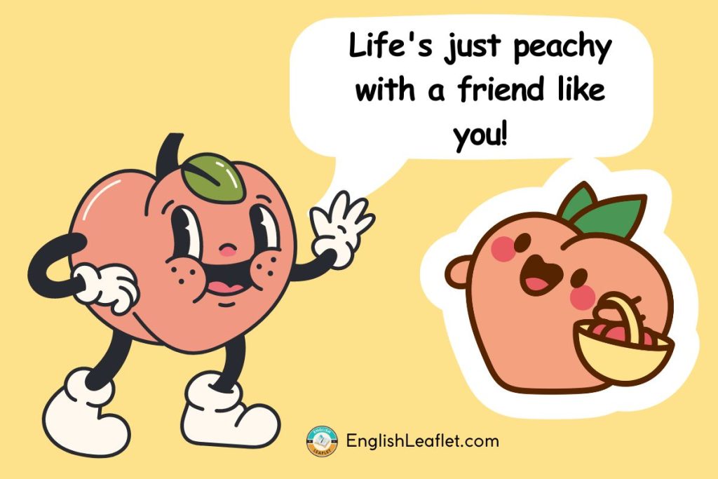 one liner peach puns