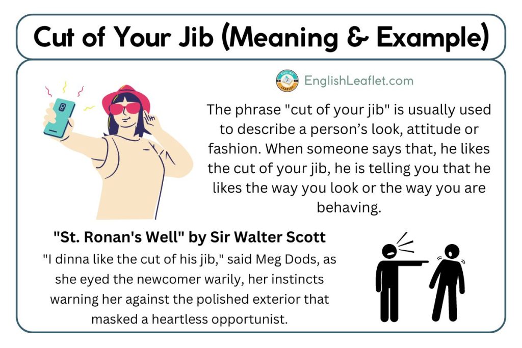 Cut of Your Jib Meaning & Examples