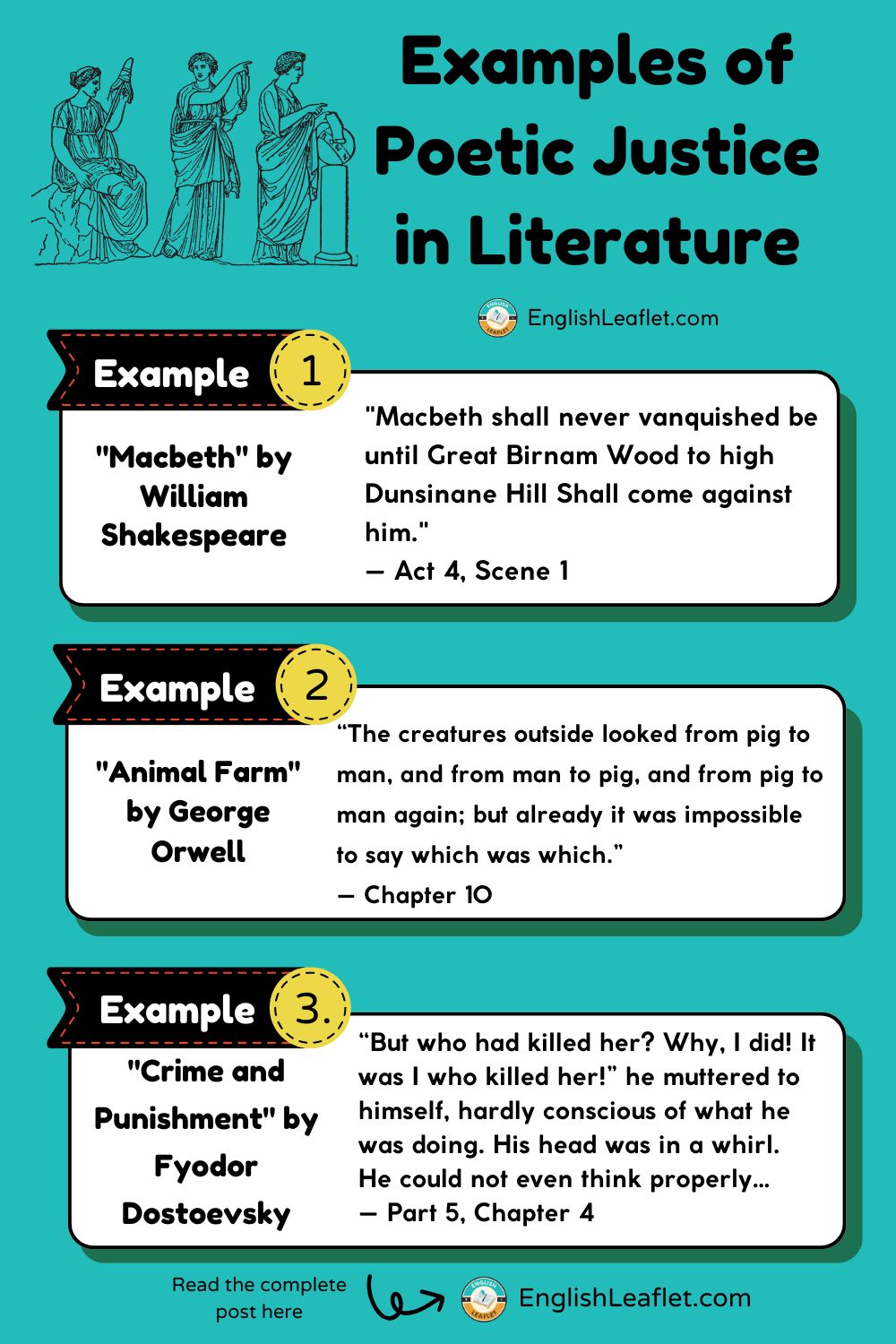 Examples of Poetic Justice in Literature