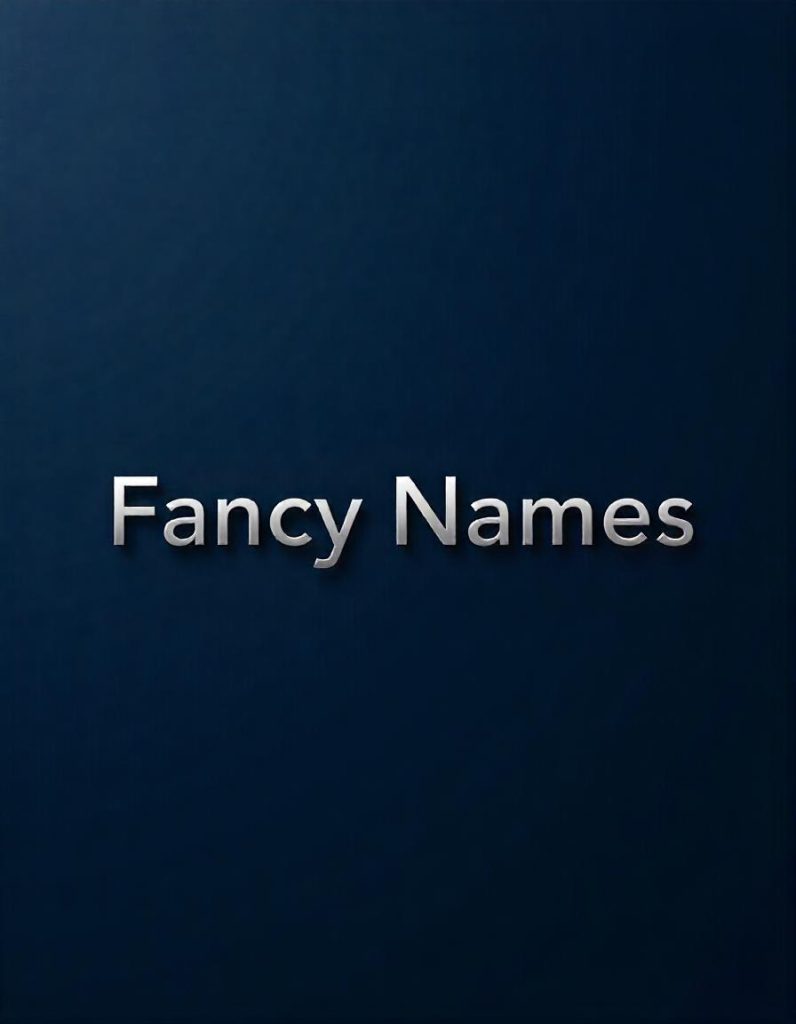 Best 15 Fancy Names for Classy & Stylish Personalities - EnglishLeaflet