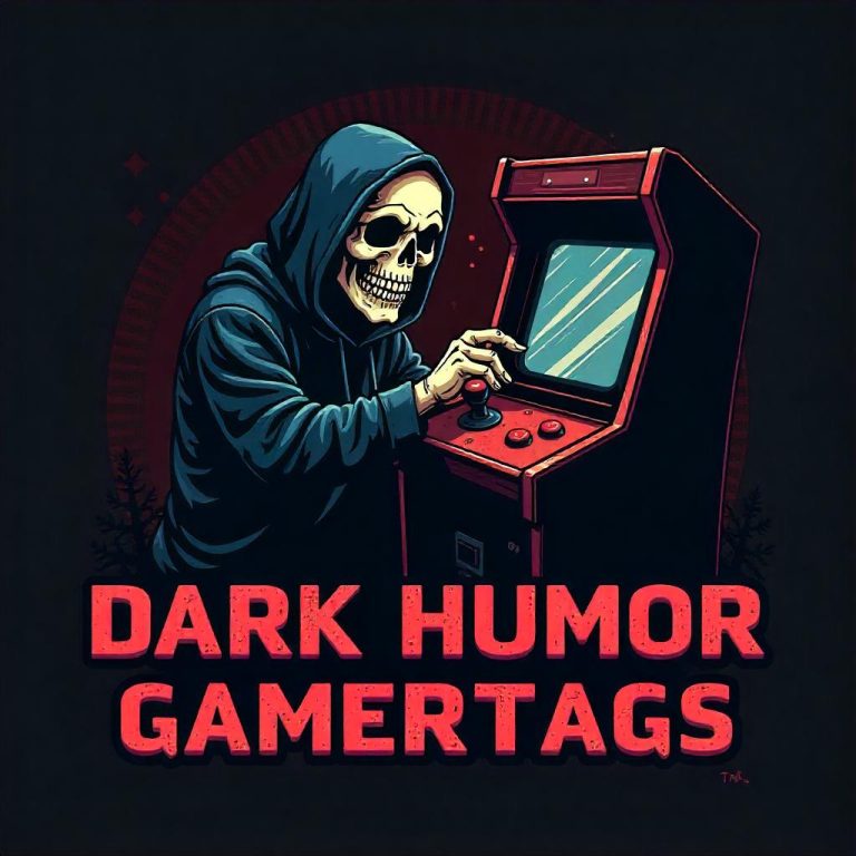 Best 15 Dark Humor Gamertags: The Funniest & Most Twisted