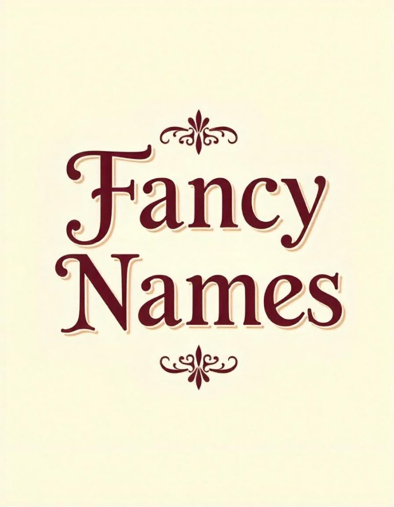 Best 15 Fancy Names for Classy & Stylish Personalities - EnglishLeaflet