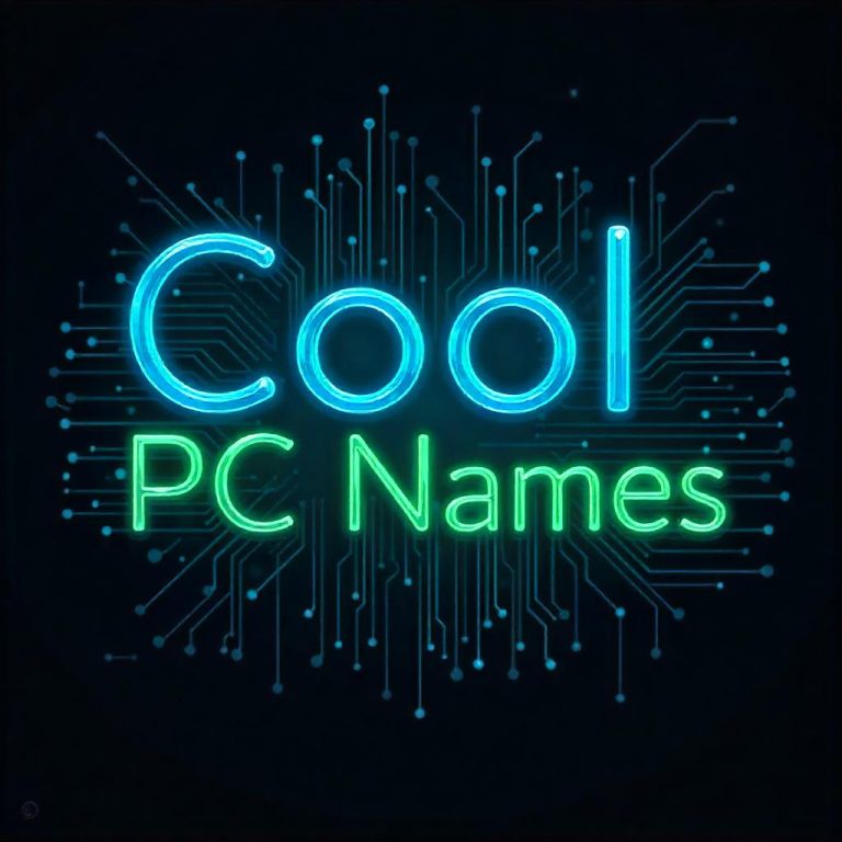 Best 15 Cool PC Names That Make Your Setup Stand Out! Best 15 Cool PC Names That Make Your Setup Stand Out!