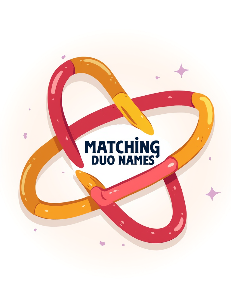 15 Best Matching Duo Names That Are Perfect for Any Pair