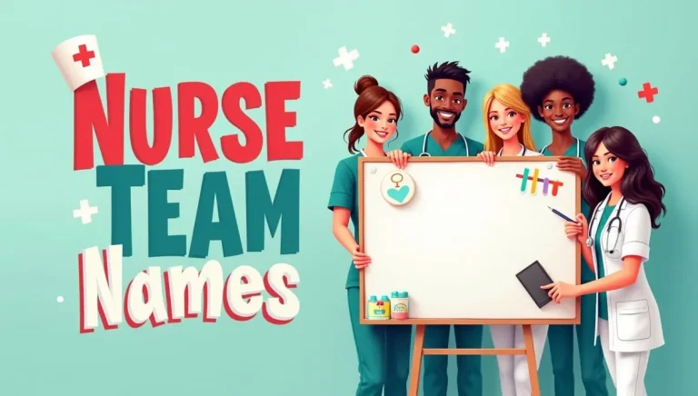 15 Best Nurse Team Names for Your Healthcare Group