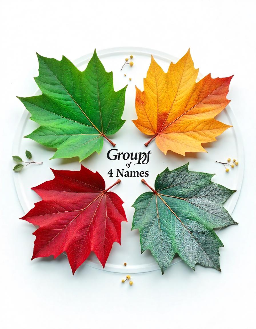 Best Group of 4 Names for Your Team or Squad