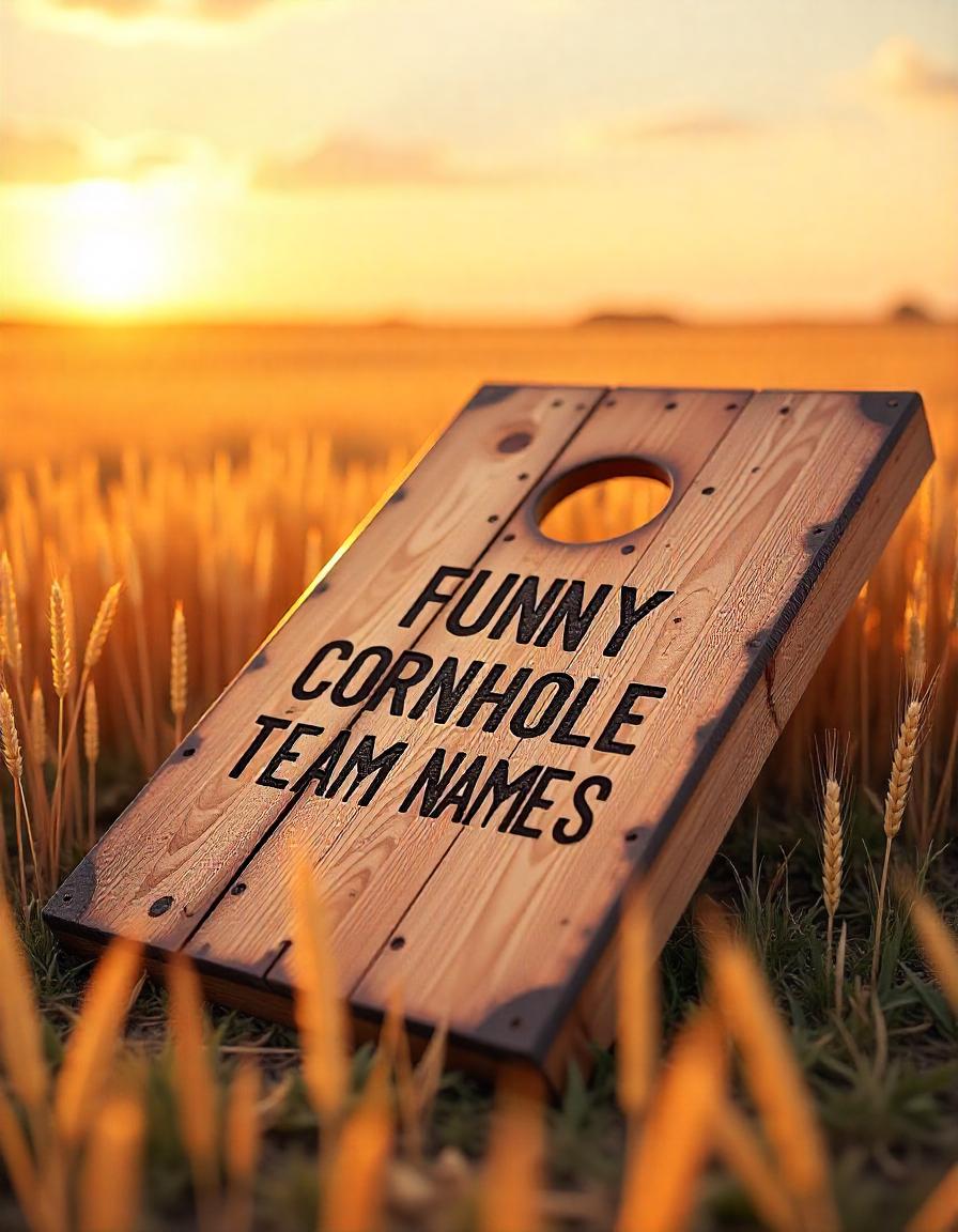 Top 15 Funny Cornhole Team Names for Your Next Match