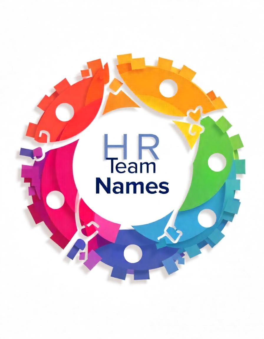 Best 15 HR Team Names to Boost Your Workplace Energy