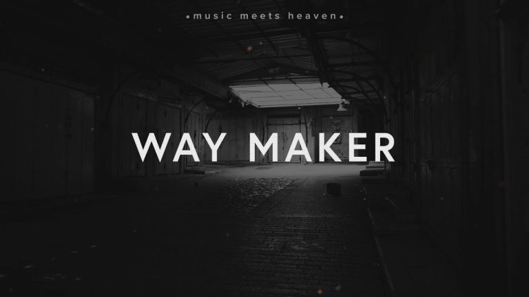 Way Maker Lyrics by Sinach – Read and Sing Along Now