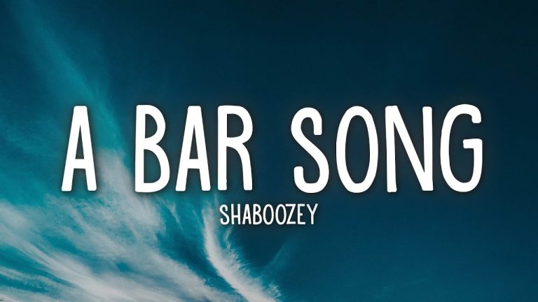 A Bar Song Lyrics by Shaboozey – Read the Hit Song Now