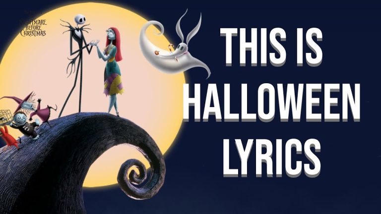 This Is Halloween Lyrics: Sing Along to the Spooky Classic
