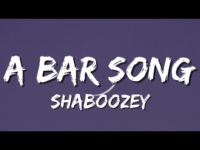 A Bar Song Lyrics by Shaboozey – Read the Hit Song Now
