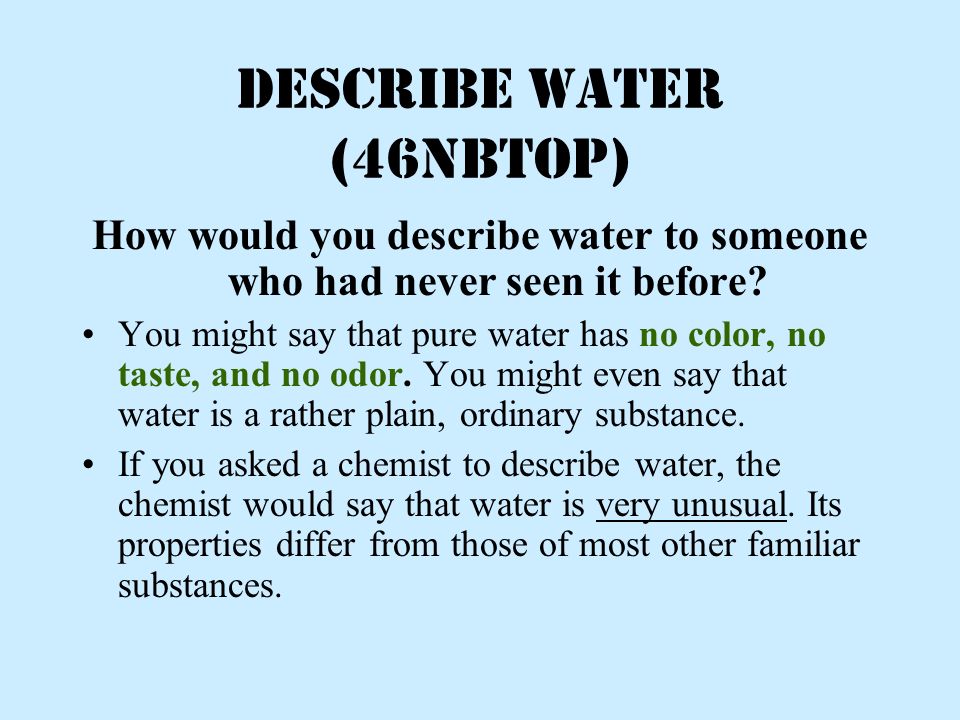 Mysterious Ways to Describe Water in Literature That Inspire