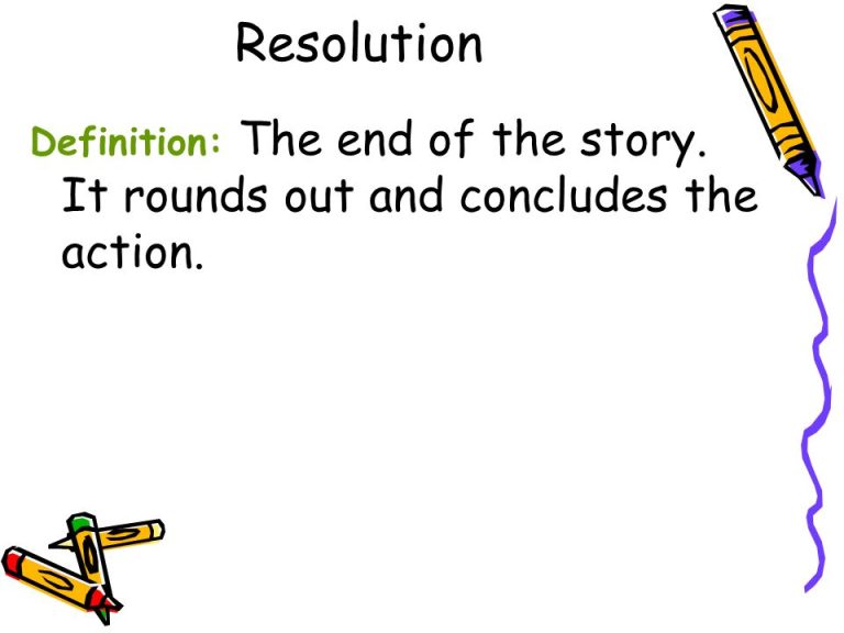 Beginning Problem Resolution English Resolution Definition Literature – Meaning, Examples & Use