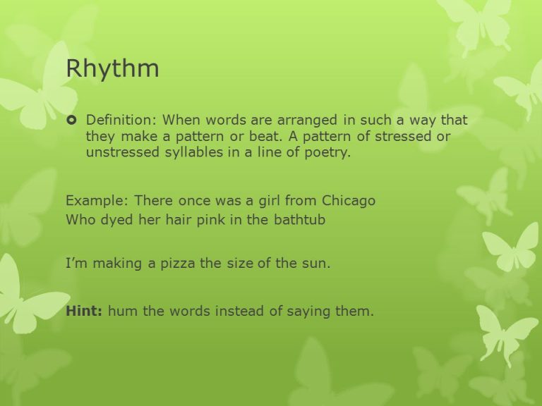 Examples of Rhythm Poems Every Poetry Lover Should Read Examples of Rhythm Poems Every Poetry Lover Should Read