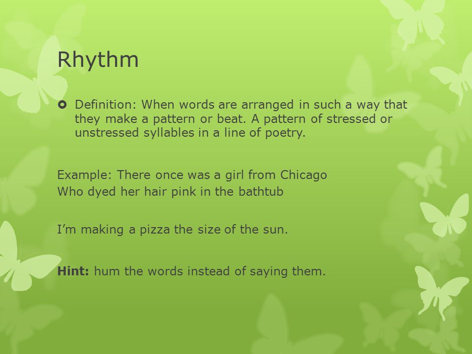 Examples of Rhythm Poems Every Poetry Lover Should Read