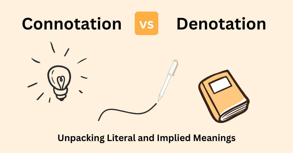 Denotation Literary Definition Simple – With Clear Examples
