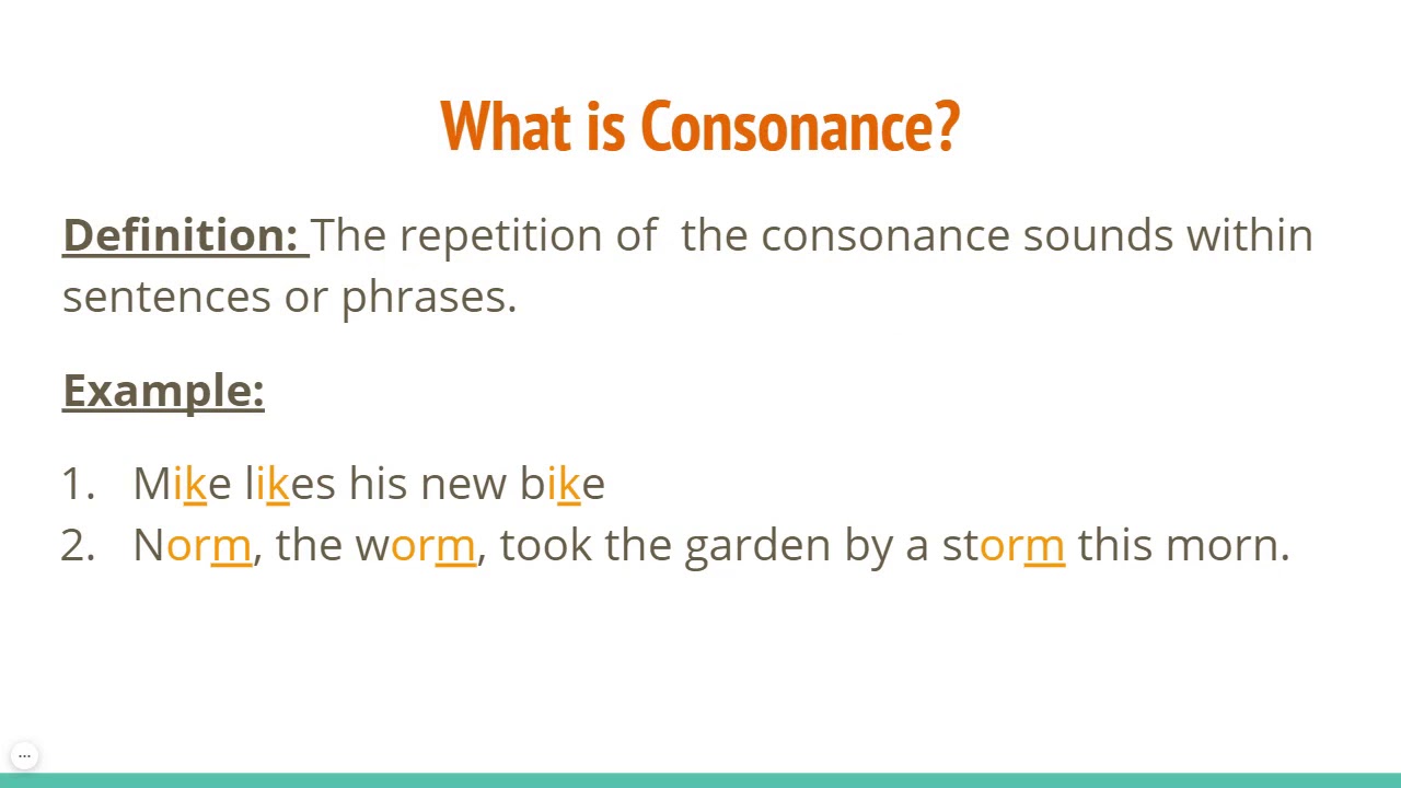 Consonance Literary Definition: Meaning & Clear Examples