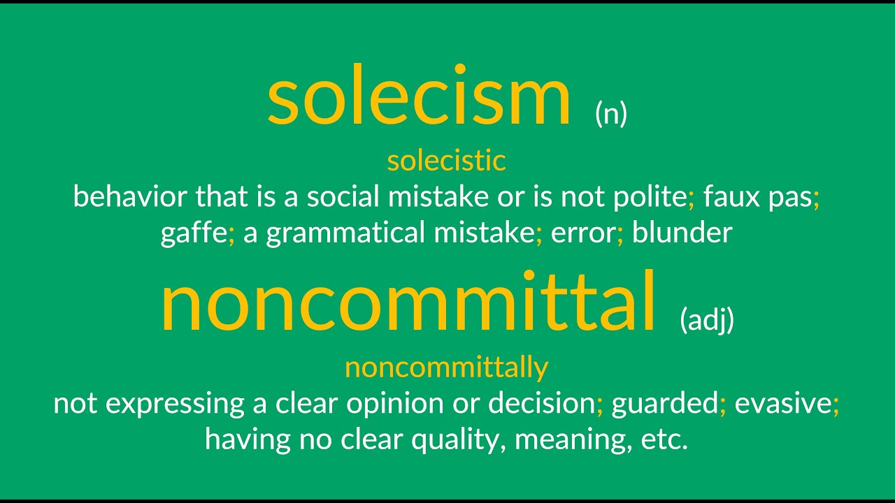 Solecism: Meaning, Examples & Common Grammar Mistakes