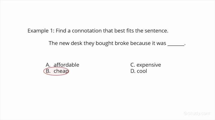 Sentence of Connotation – Definition, Examples & Easy Guide