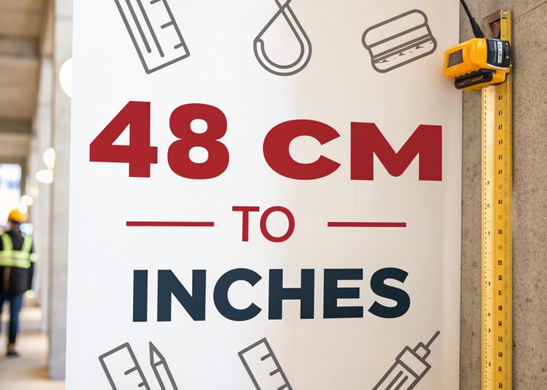 48 cm to Inches
