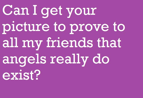 Pick Up Lines with Angels