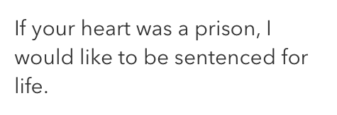 Prison Pick Up Lines