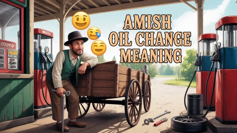 Amish Oil Change Meme: Hilarious, Viral, and Witty Cultural Comedy Amish Oil Change Meme