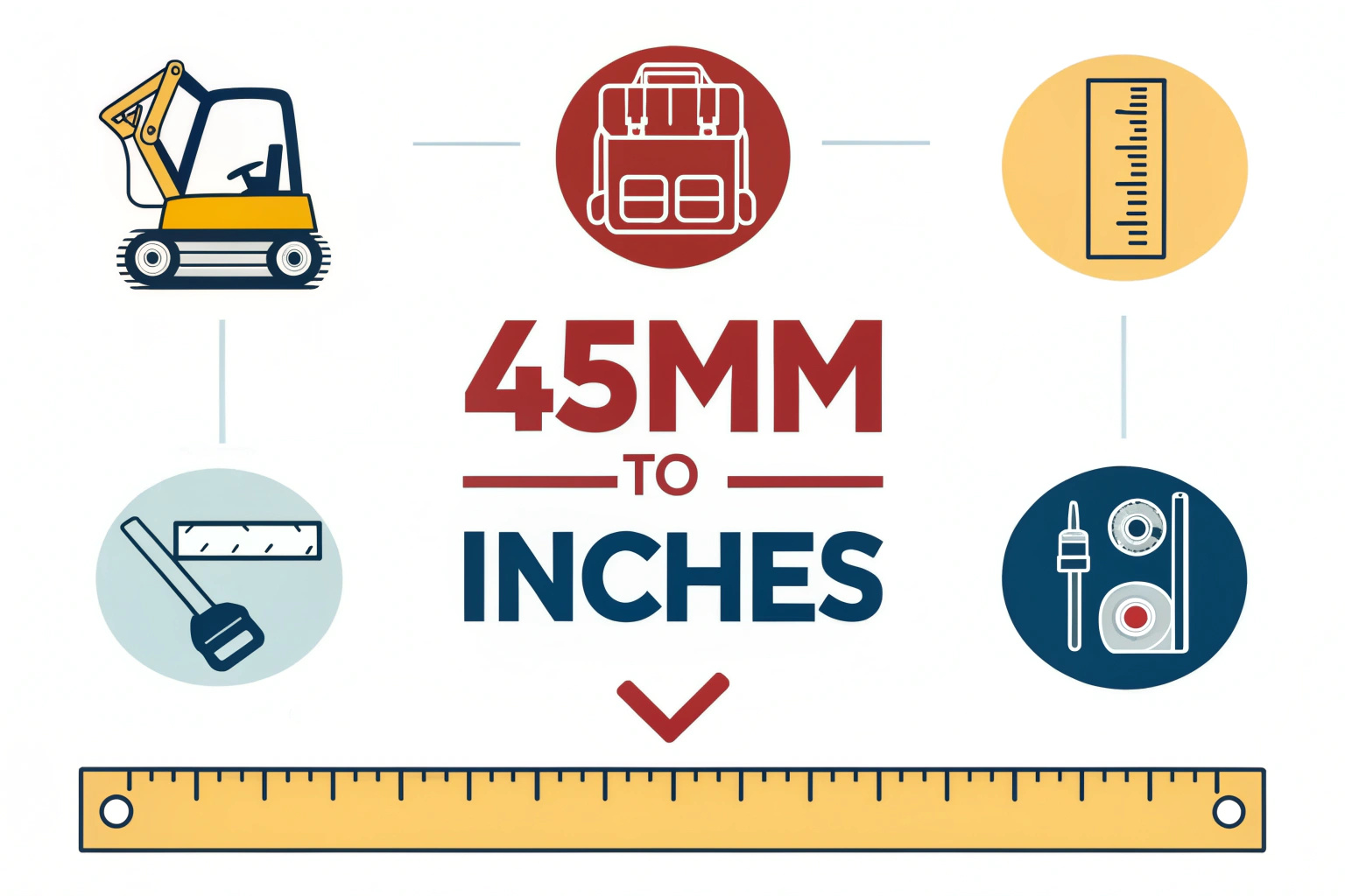 45mm to Inches