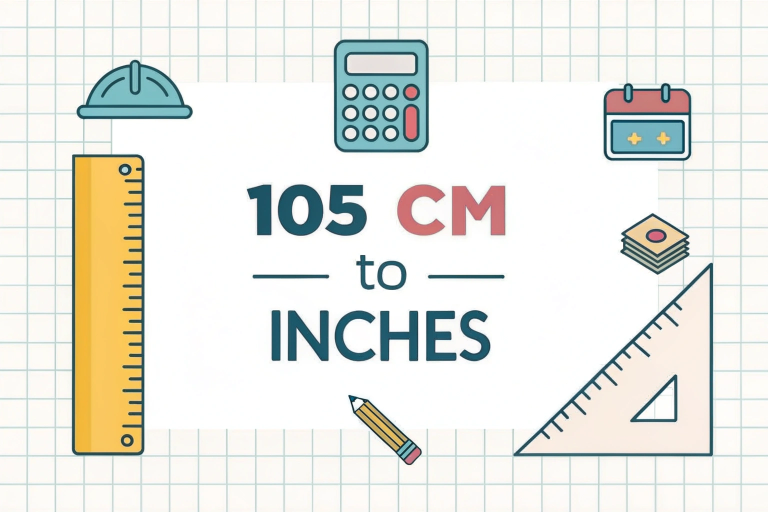 105 cm to Inches