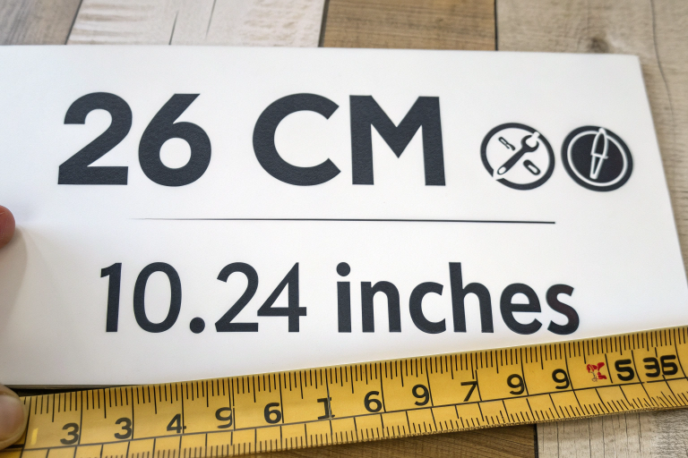 26 cm to Inches