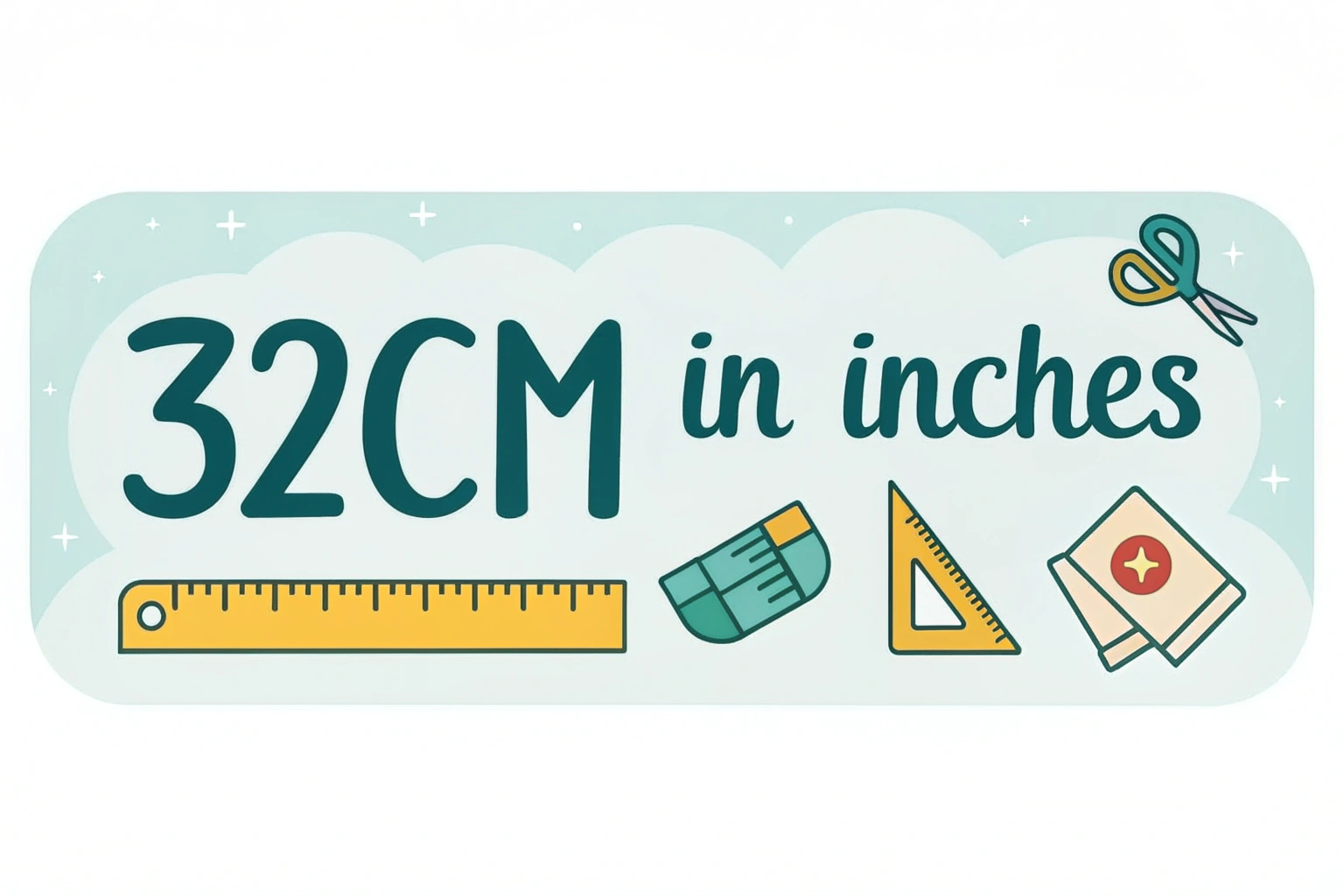 32cm in Inches