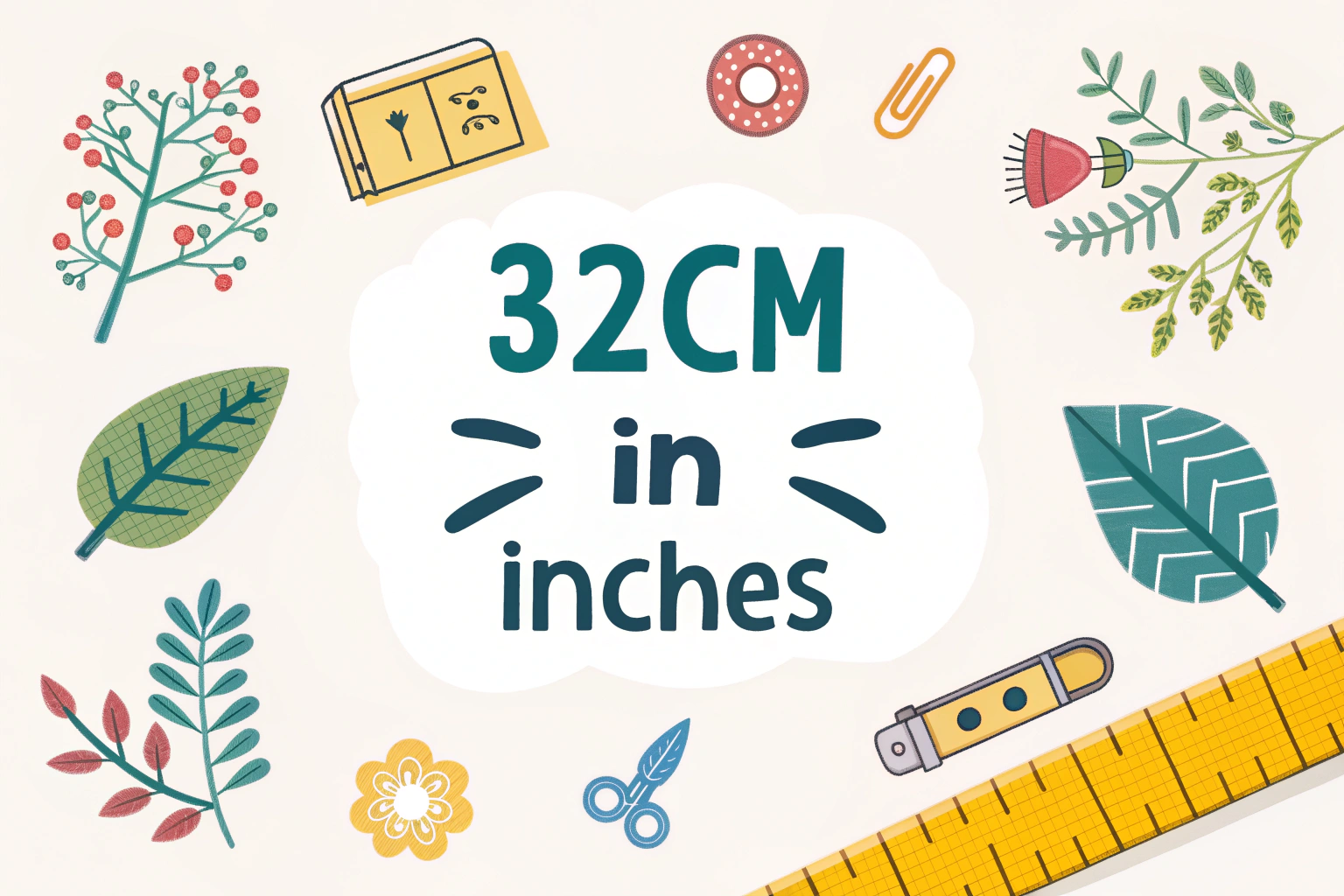 32cm in Inches