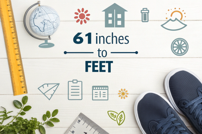 61 Inches to Feet: Easy Conversion Guide 61 Inches to Feet