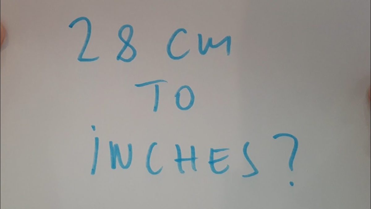 28 cm to Inches: Simple and Precise Conversion Guide - EnglishLeaflet