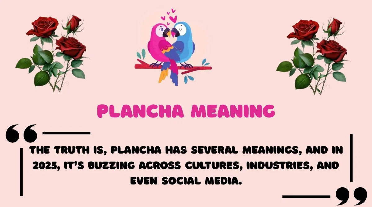 Plancha Meaning Slang