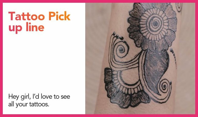 Tattoo Pick Up Lines