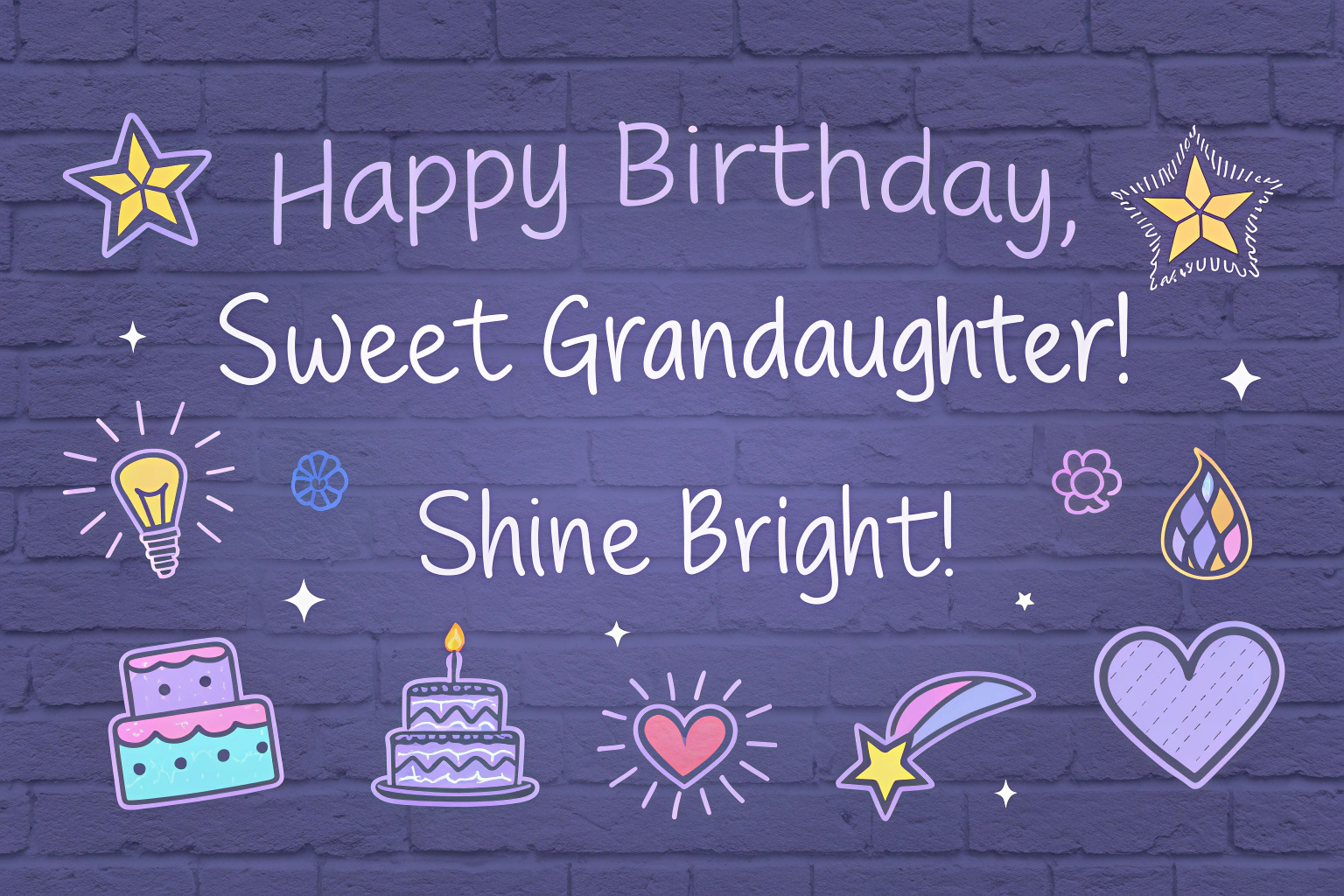 Happy Birthday Wishes for Granddaughter