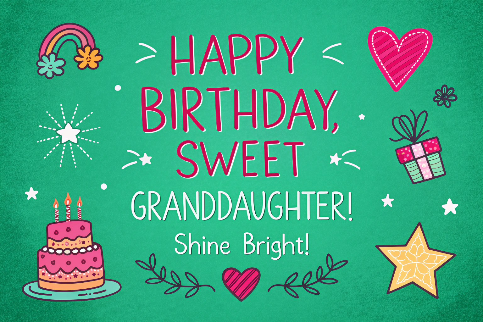 Happy Birthday Granddaughter Wishes