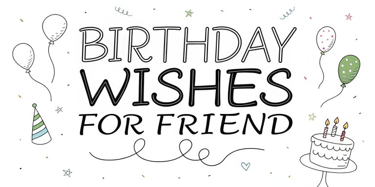 Birthday Wishes for Friend