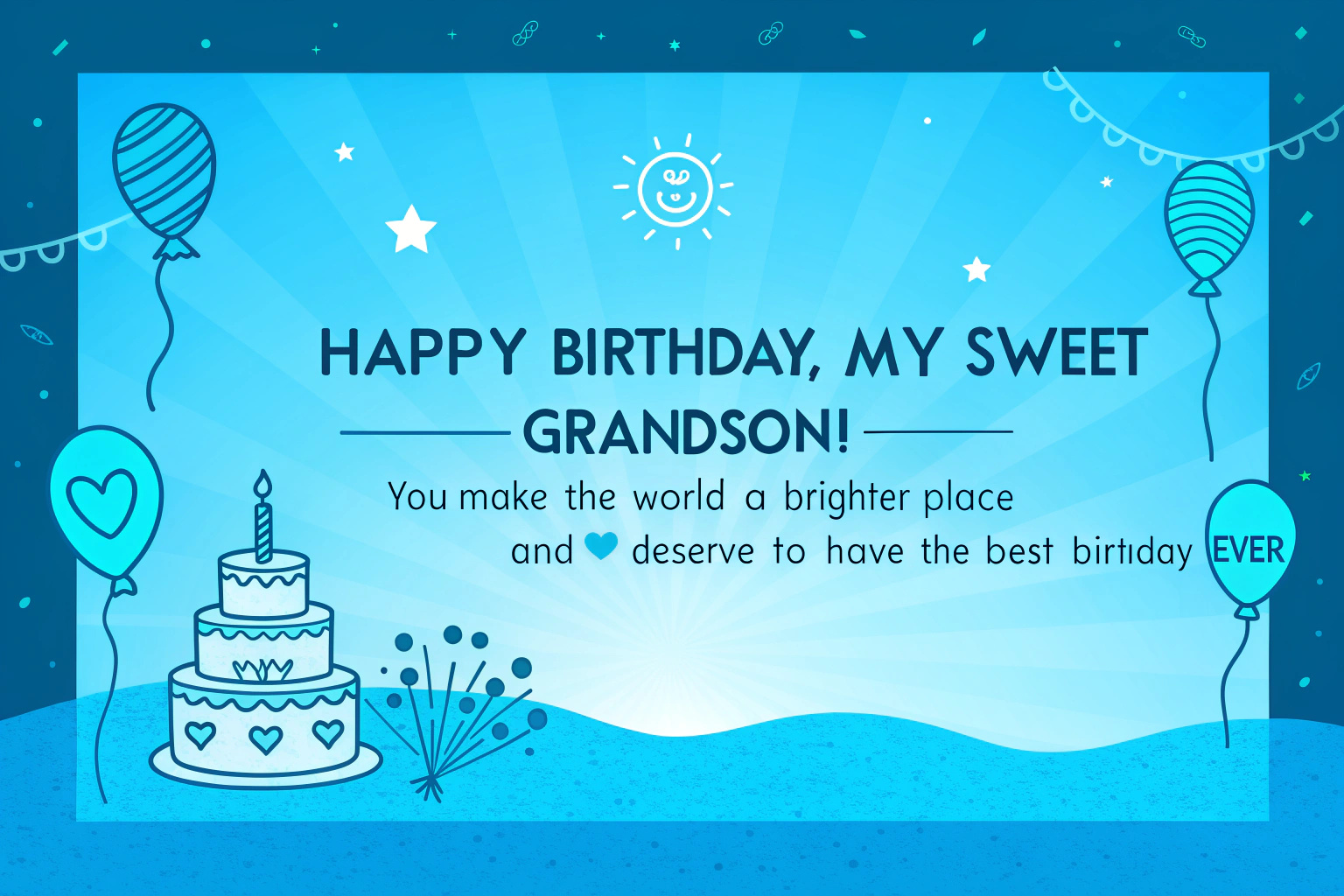 Birthday Wishes to Grandson