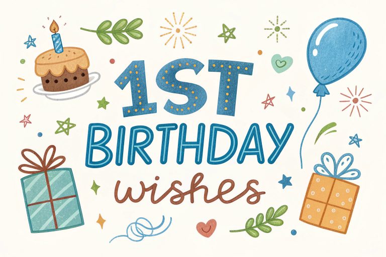 1sr Birthday Wishes