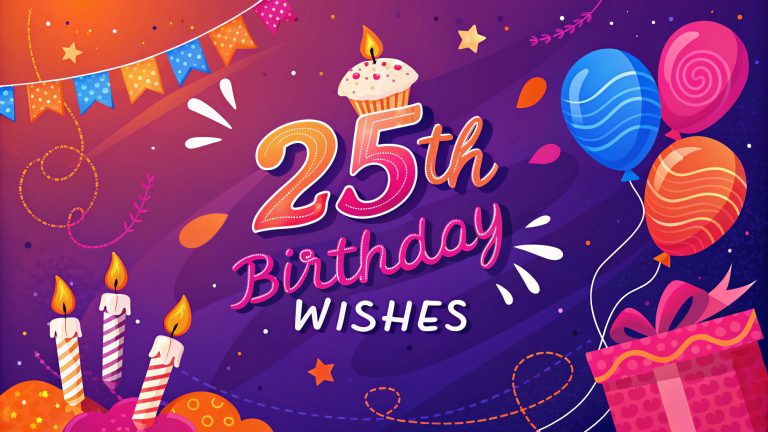 25th Birthday Wishes